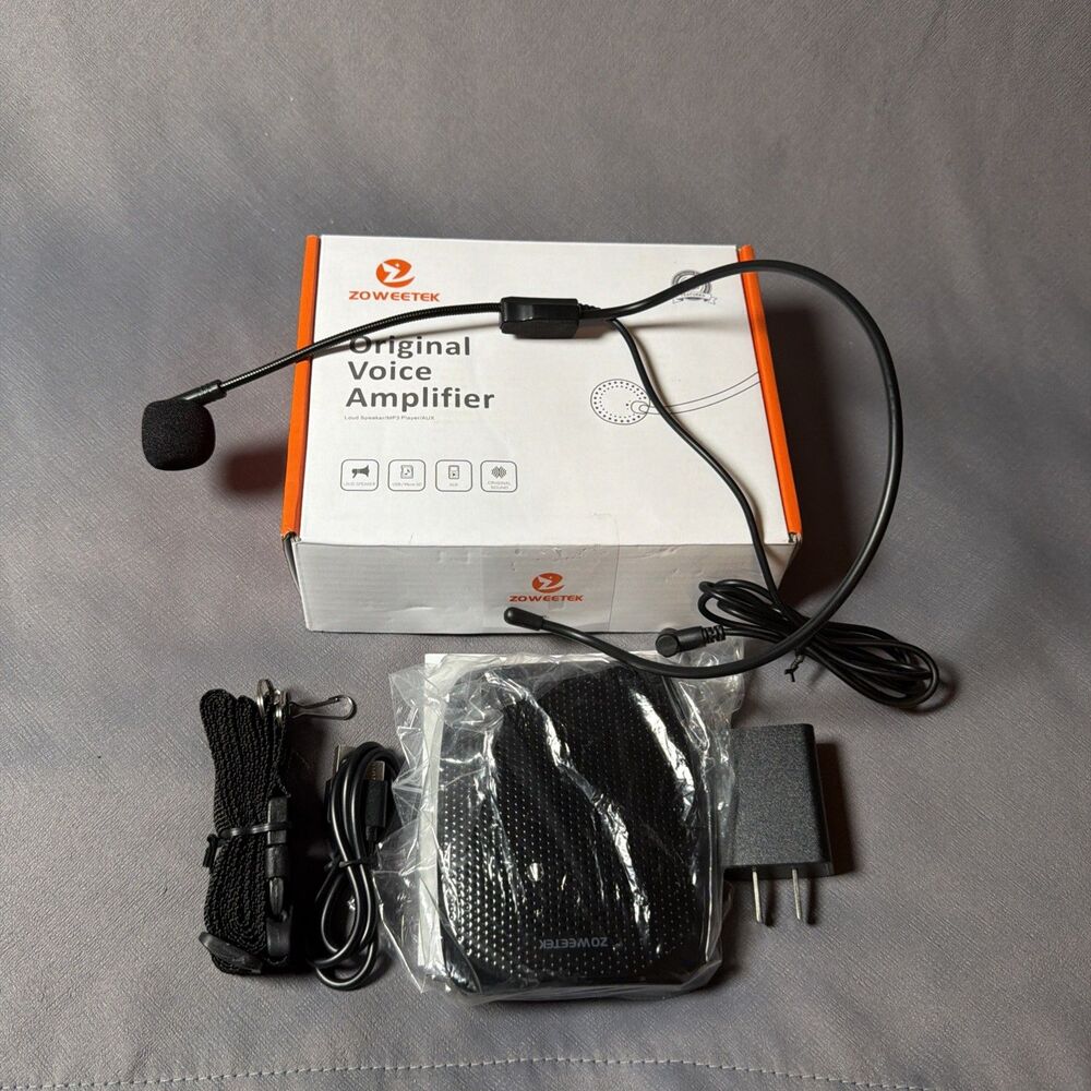 Zoweetek Original Voice Amplifier MP3 Player Loud Speaker